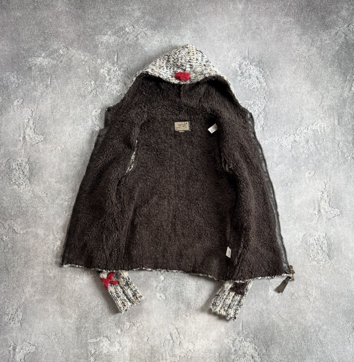 Energie ENERGIE x MISS SIXTY M/size Chunky knitted hoodie jacket fur Size M / US 6-8 / IT 42-44 - 8 Thumbnail