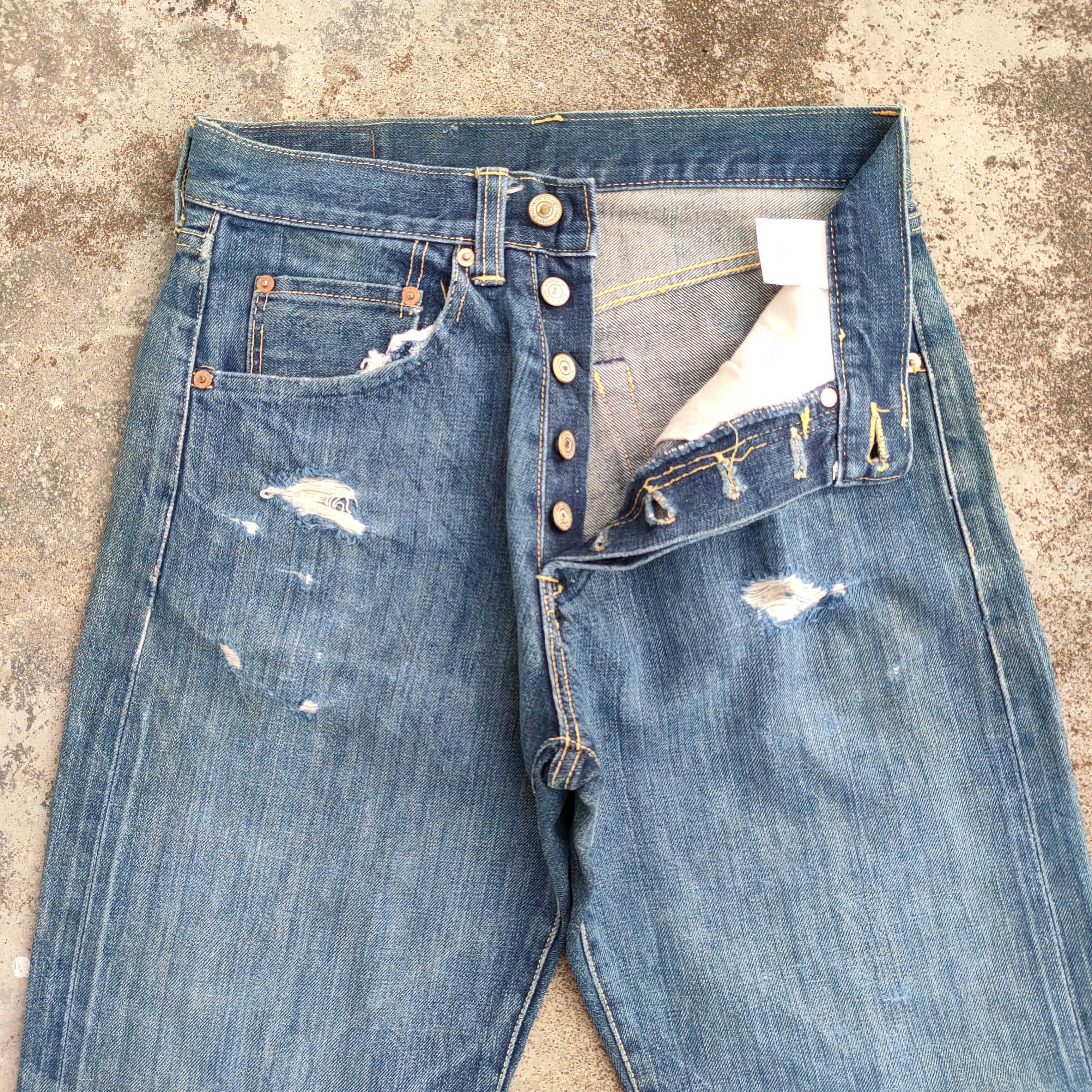 Studio D'Artisan vtg studio D'artisan buttonfly denim jeans pants Size US 28 / EU 44 - 5 Thumbnail