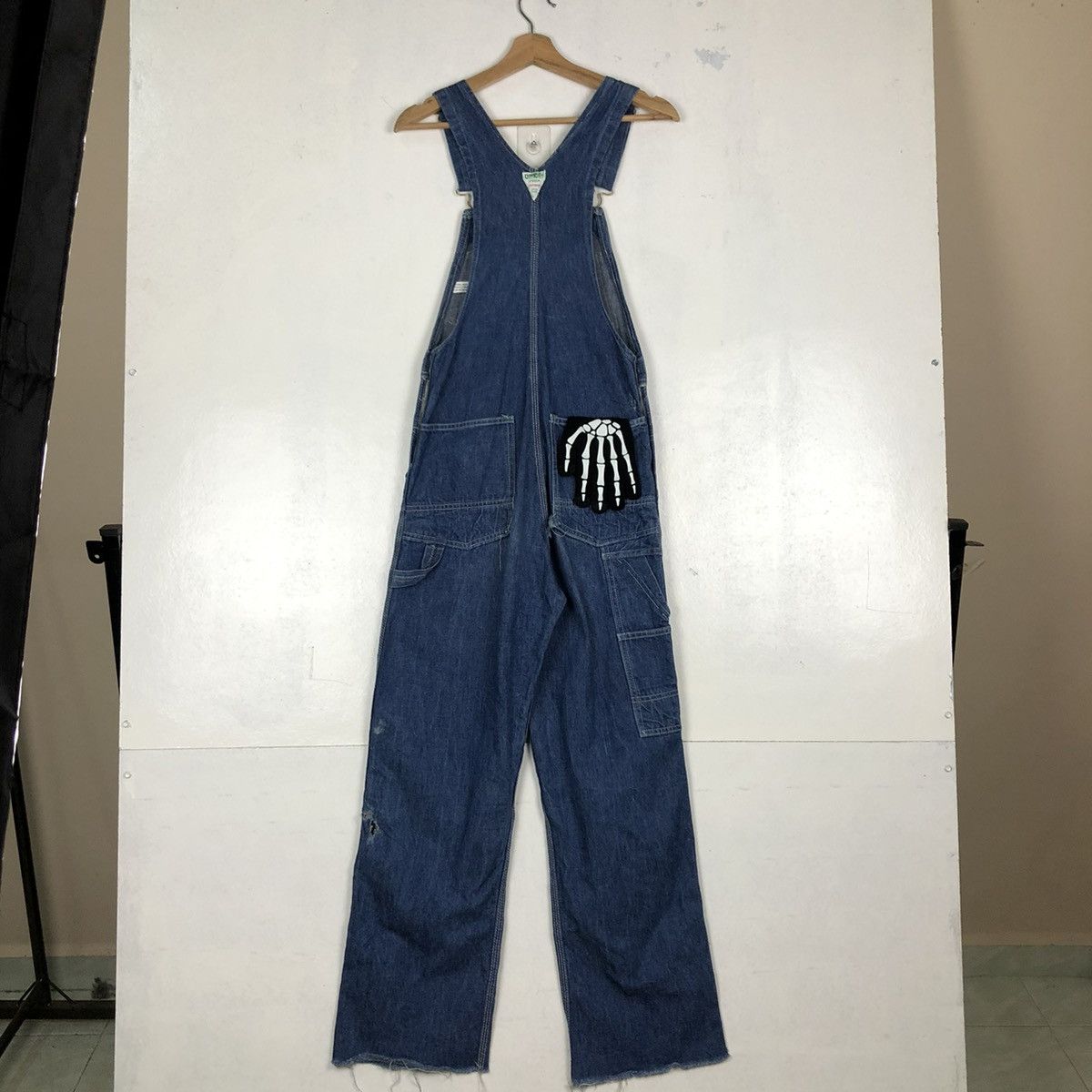 Japanese Brand 🔥90’s Denim Jeans Overall Workers Chore Oshkosh USA Size US 30 / EU 46 - 6 Thumbnail