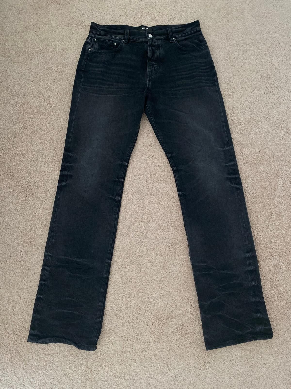 Amiri Amiri Straight Leg Jeans Size US 31 - 1 Thumbnail