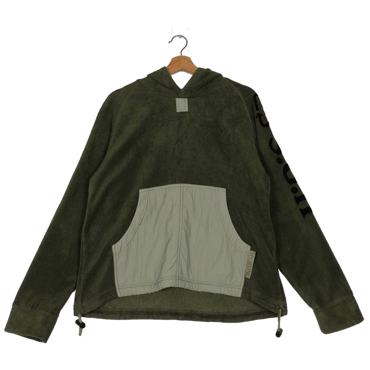 Vtg Hoodie Pull Over Issey Miyake Hai Sporting Gear BigLogo