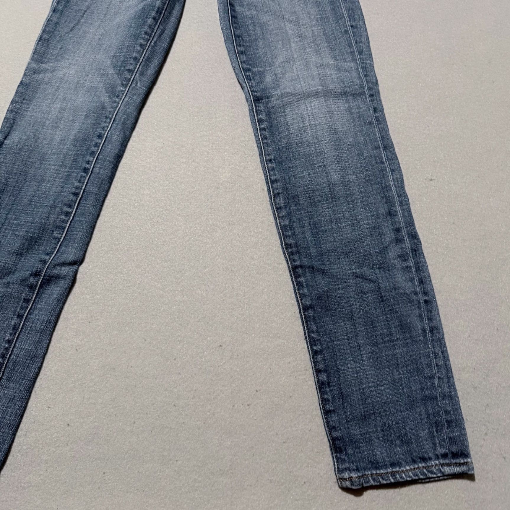 J.Crew J. Crew Jeans Blue Denim Stretch Pockets Low Rise Skinny Zip Fly 24 Women Jeans Size 42" / US 20 - 6 Thumbnail