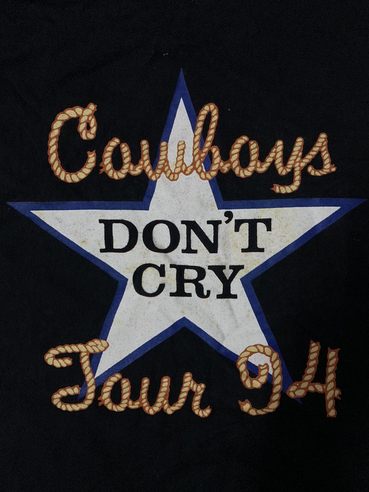 Band Tees Vintage 1994 Daron Norwood Cowboys Don’t Cry Tour T Shirt Size US XL / EU 56 / 4 - 10 Thumbnail