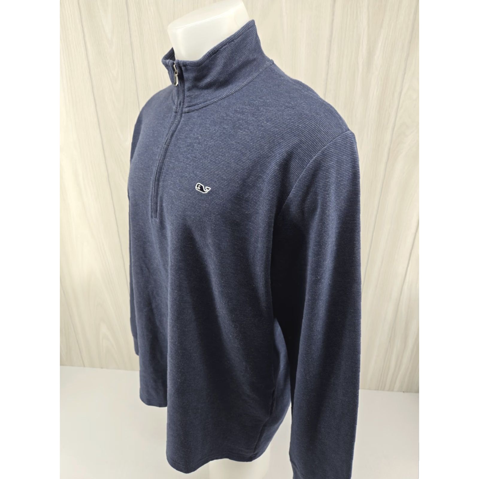 Vineyard Vines Vineyard Vines Pullover Sweater 1/4 Zip Mens XL Blue Logo Embroidered Zipper Casual Hoodie? Size US XL / EU 56 / 4 - 4 Thumbnail