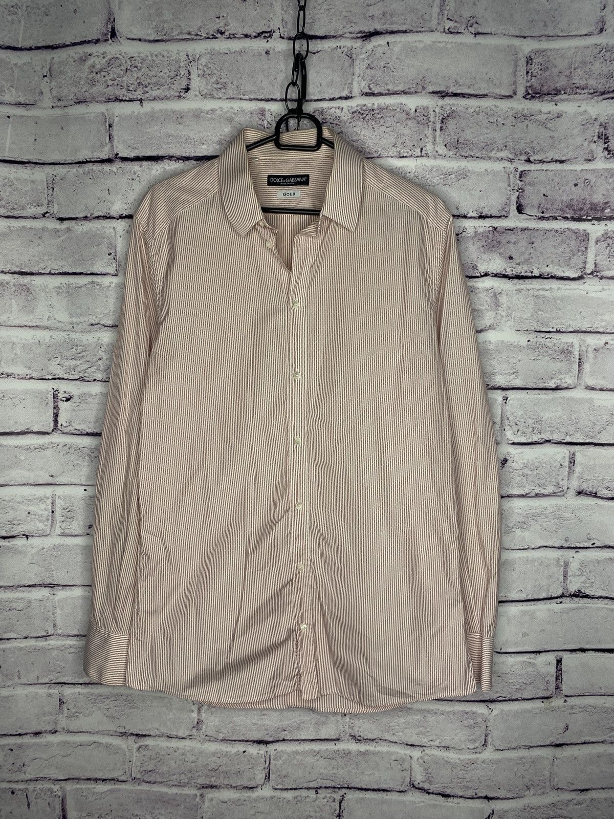 Dolce & Gabbana Mens Vintage Luxury Dolche&Gabbana Shirt Designer Size US L / EU 52-54 / 3 - 1 Thumbnail