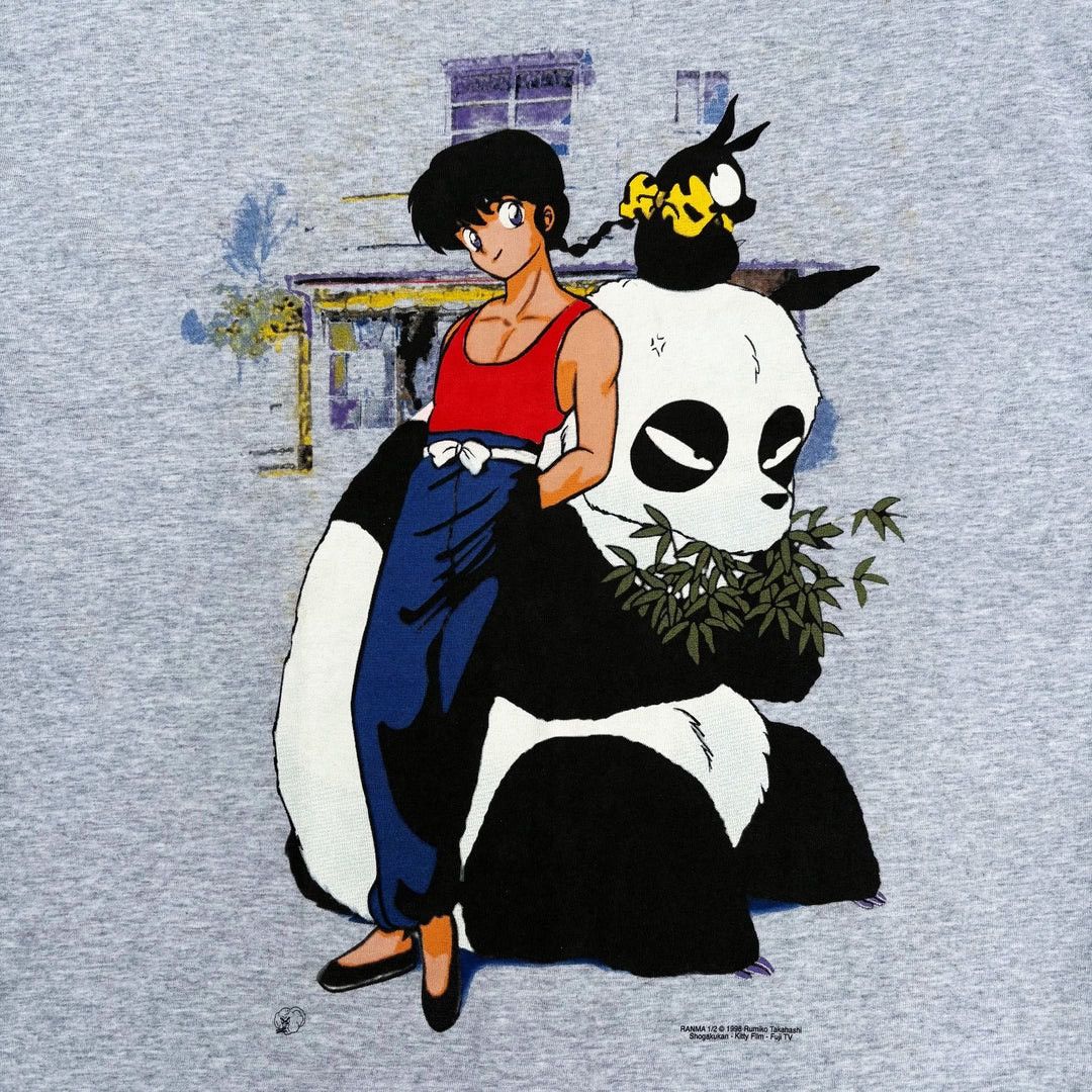 Vintage Ranma 1/2 1998 90s Vintage Anime Manga Rare Japan T-Shirt Size US L / EU 52-54 / 3 - 2 Thumbnail