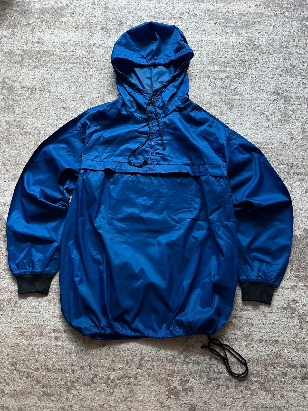 Vintage Vintage 80s Anorak Nylon Rare Adjustable Open Size US L / EU 52-54 / 3 - 1 Thumbnail