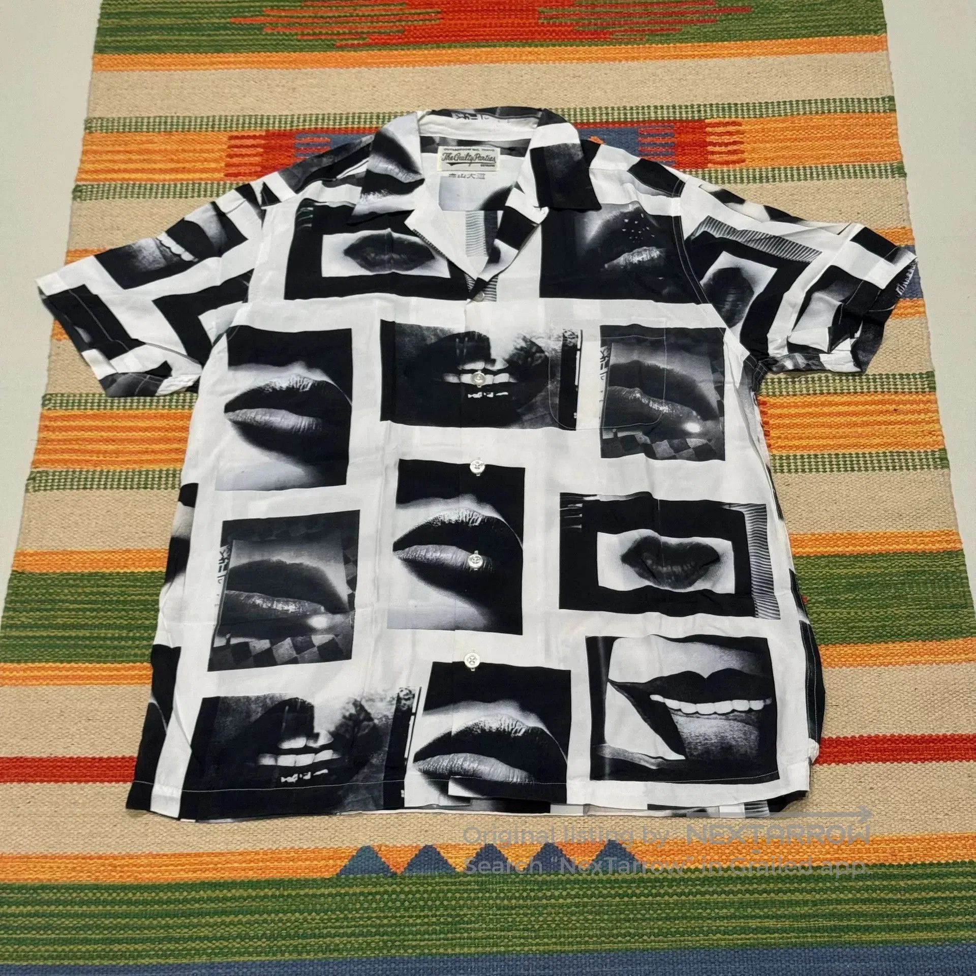 Wacko Maria wacko maria aloha shirt black and white. Size US L / EU 52-54 / 3 - 4 Thumbnail