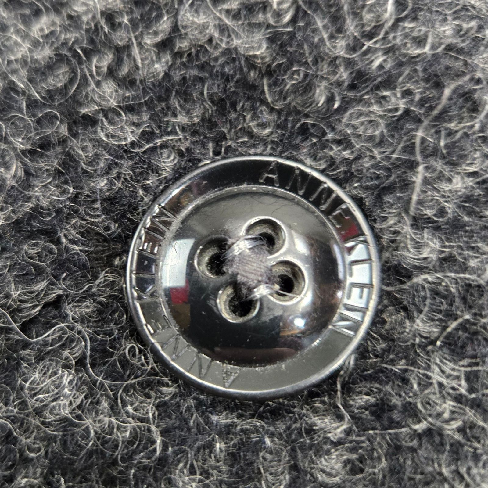 Anne Klein Y2K Anne Klein Charcoal Gray Wool Blend Peacoat Size XXL Size XXL / US 16-18 / IT 52-54 - 6 Thumbnail