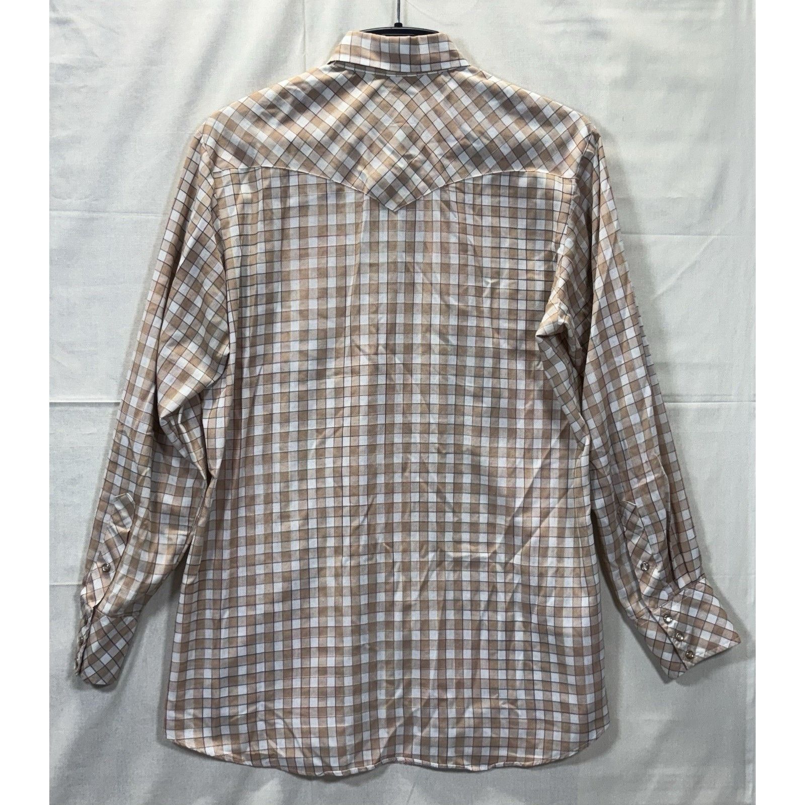 The Unbranded Brand Vintage Montgomery Ward Western Pearl Snap Shirt Men’s 16.5 Size US L / EU 52-54 / 3 - 2 Thumbnail