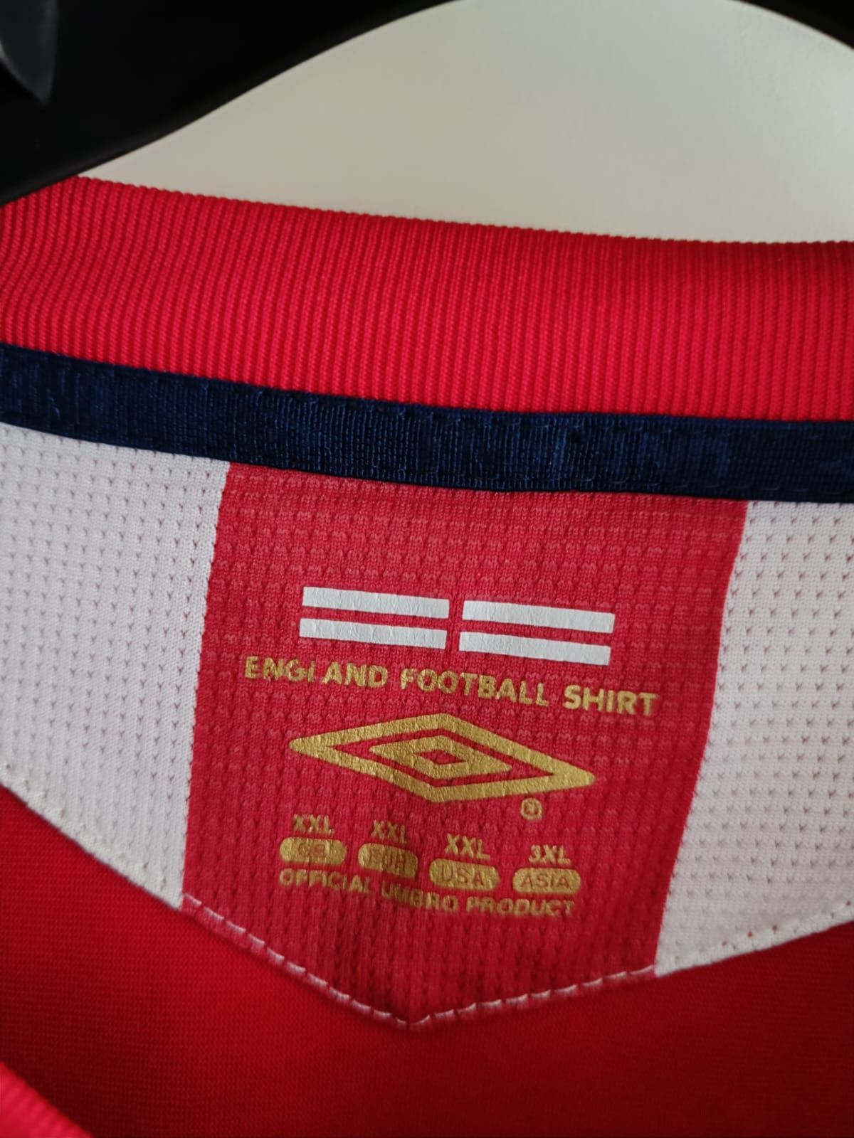 Umbro Vintage Umbro England National Team T-shirt Size US XXL / EU 58 / 5 - 10 Thumbnail