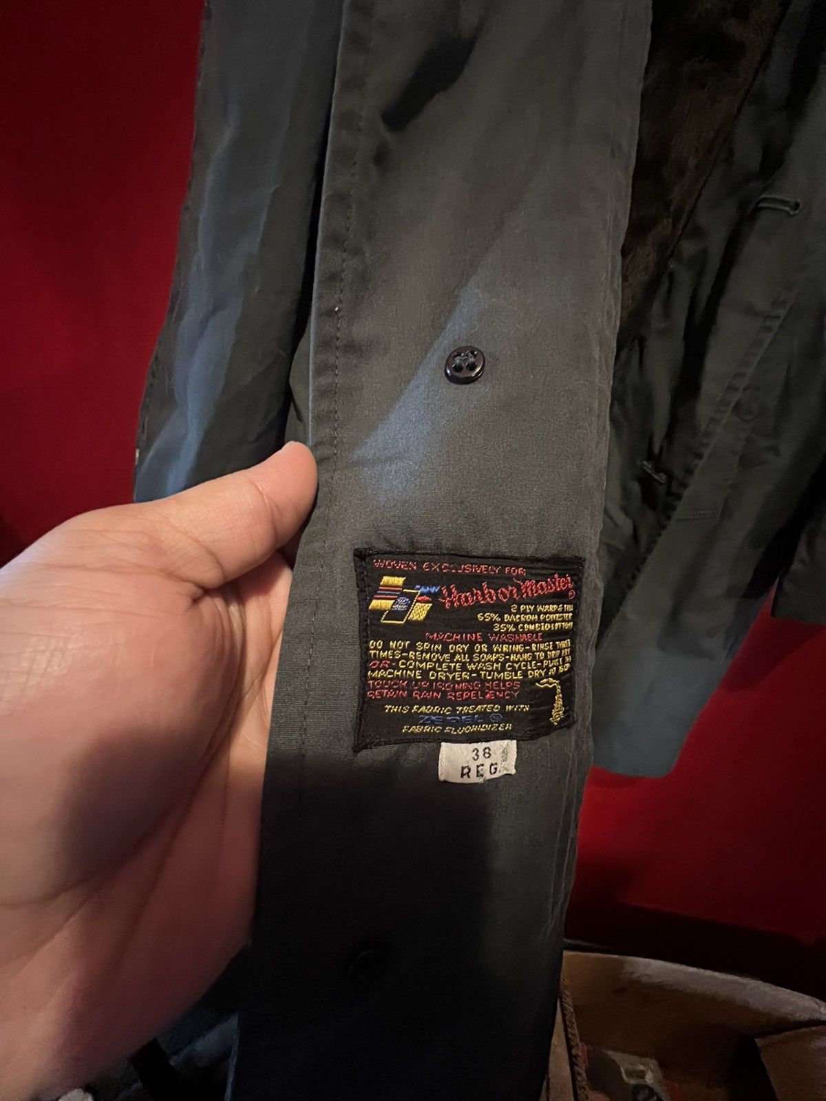 Vintage Vintage Harbor Master Rain Jacket M Size US M / EU 48-50 / 2 - 2 Thumbnail