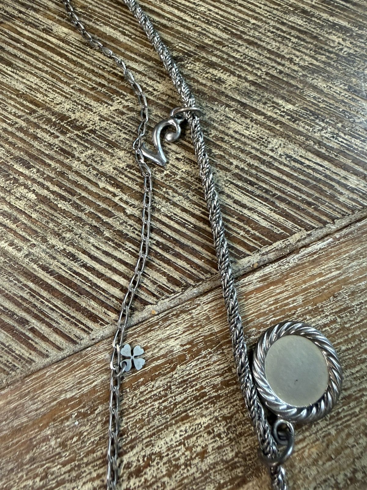 Kris Van Assche KVA - Medallion Multi Pendant Double Chain Necklace Size ONE SIZE - 4 Thumbnail