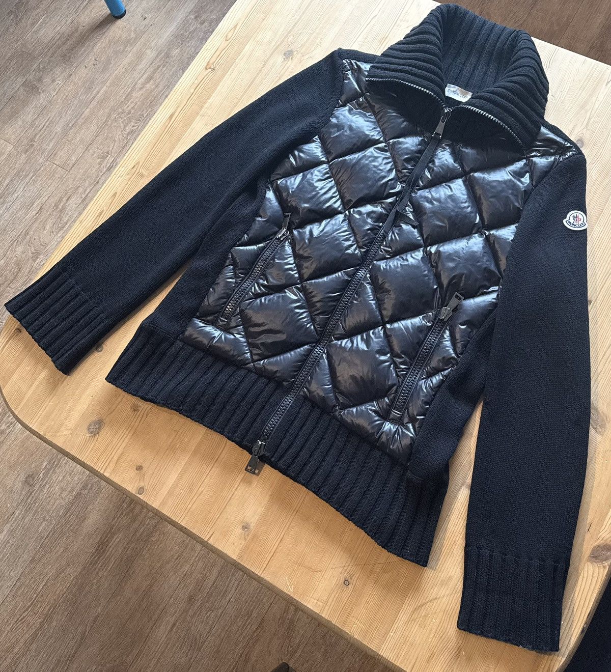 Moncler Moncler Womens Cardigan Size L / US 10 / IT 46 - 3 Thumbnail