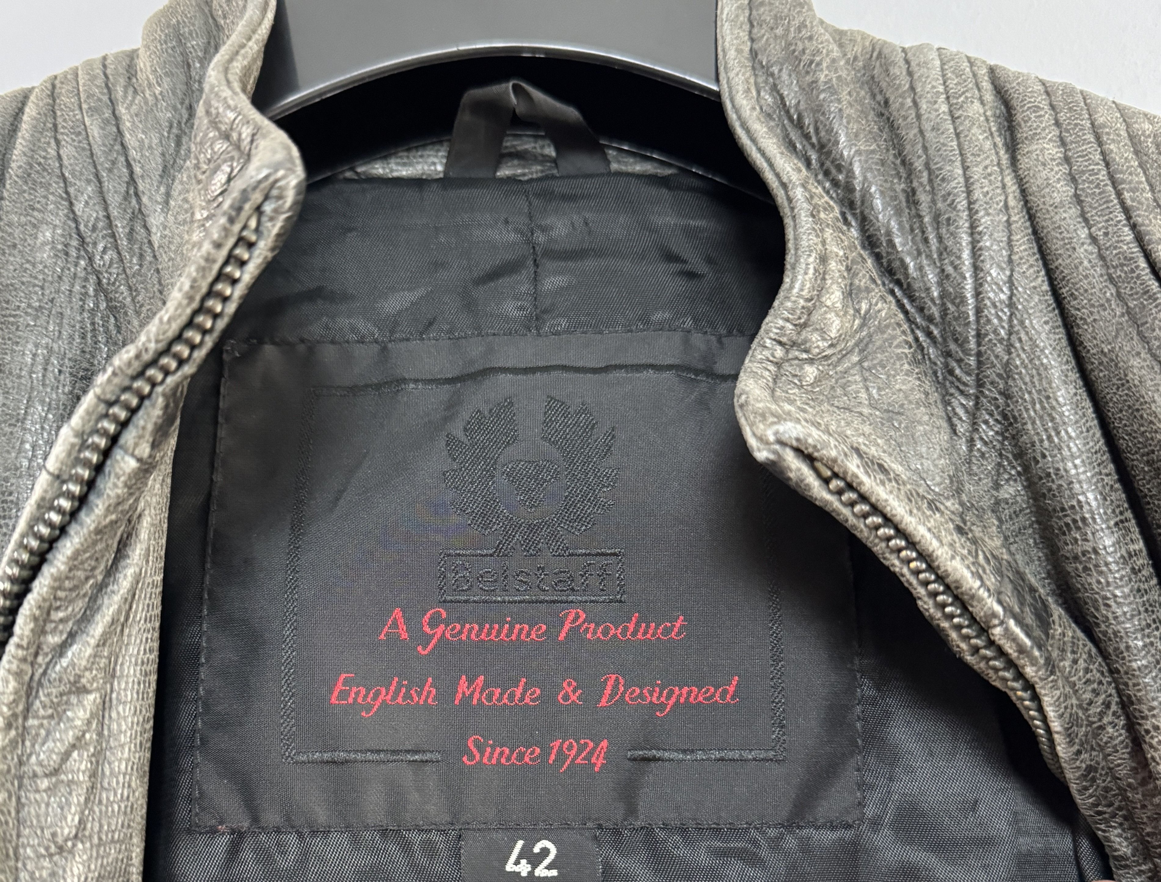 Belstaff Belstaff Leather Jacket Multipocket Gray Motorcycle Size 42 Size M / US 6-8 / IT 42-44 - 7 Thumbnail