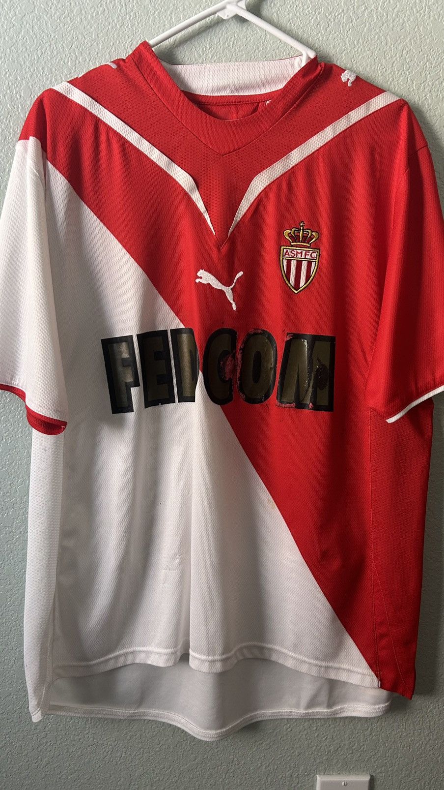 Club Monaco × Puma × Vintage Vintage Football Puma ASM FC Monaco Jersey Size US M / EU 48-50 / 2 - 2 Thumbnail