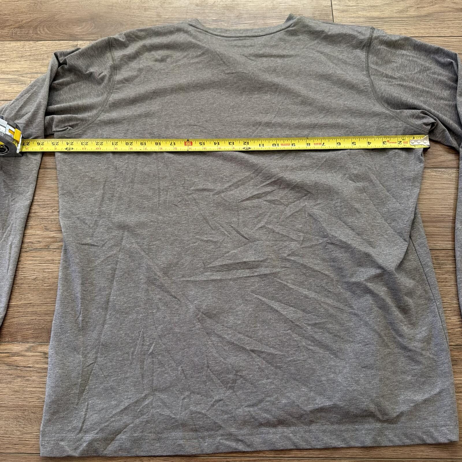 Columbia Columbia Henley Grey Long Sleeve Shirt Omni-Wick Size US XL / EU 56 / 4 - 5 Thumbnail