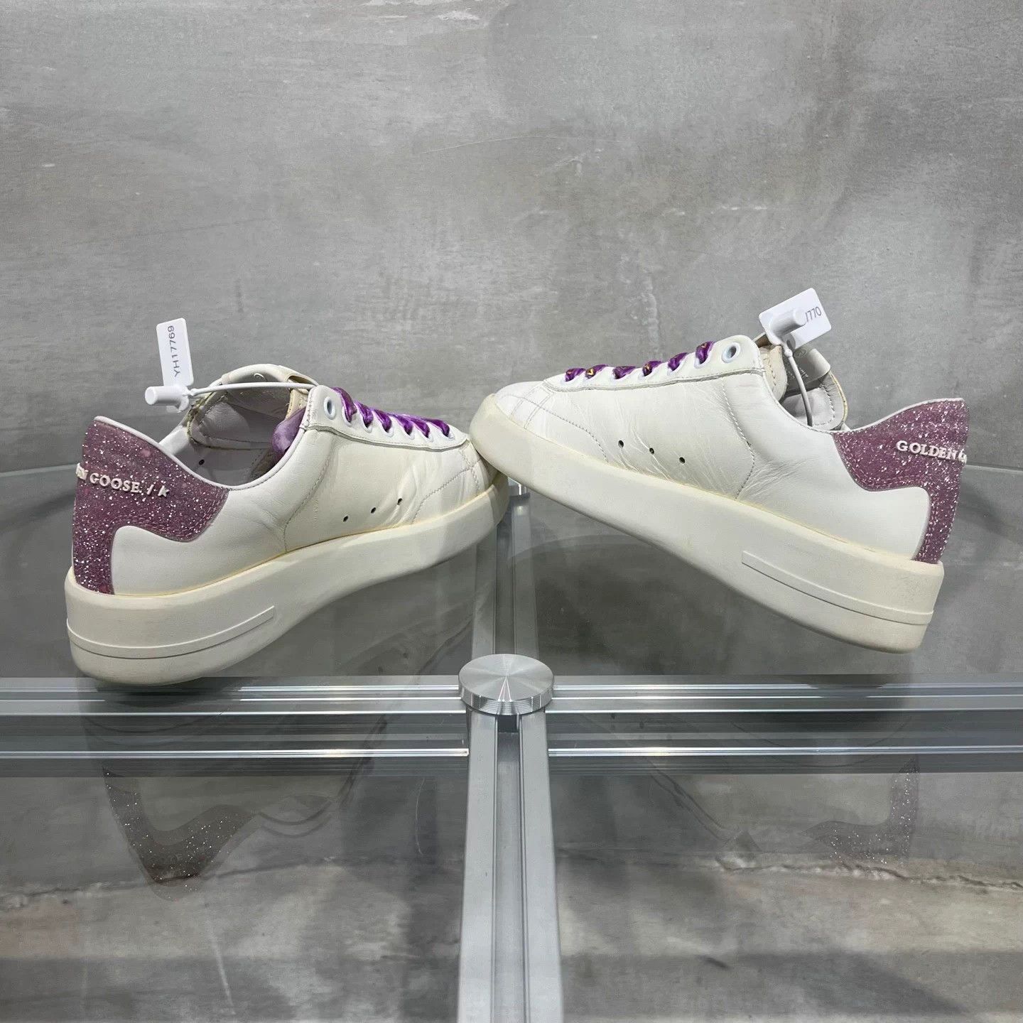Golden Goose GGDB Leather Sparkle Sneakers EUR 36 Size US 5 / IT 35 - 5 Thumbnail