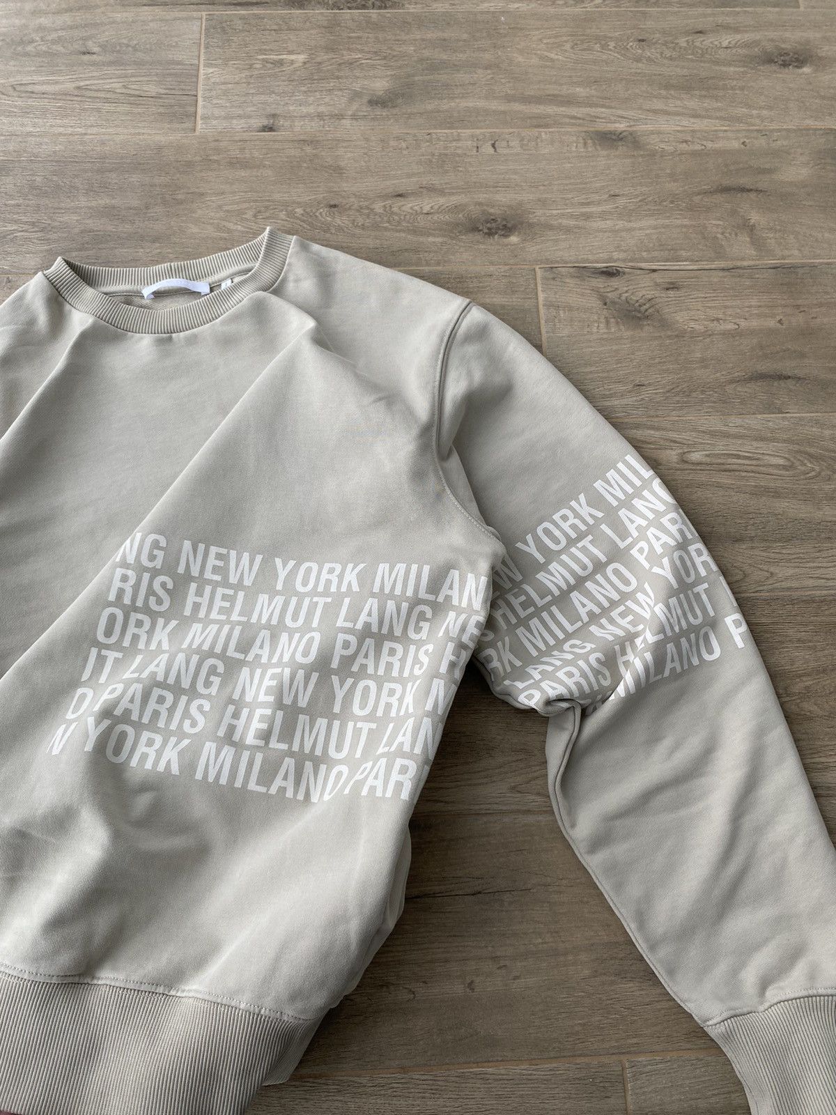Helmut Lang Helmet Lang box logo sweatshirt Size US M / EU 48-50 / 2 - 10 Thumbnail