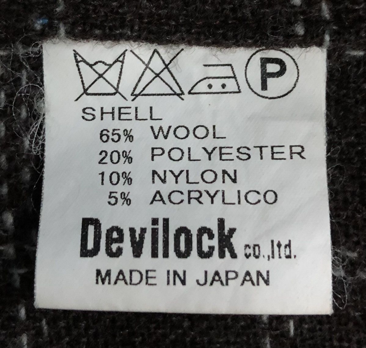 Devilock Vintage Devilock Japan Wool Jacket Brown Windowpane Check M Size US M / EU 48-50 / 2 - 14 Thumbnail