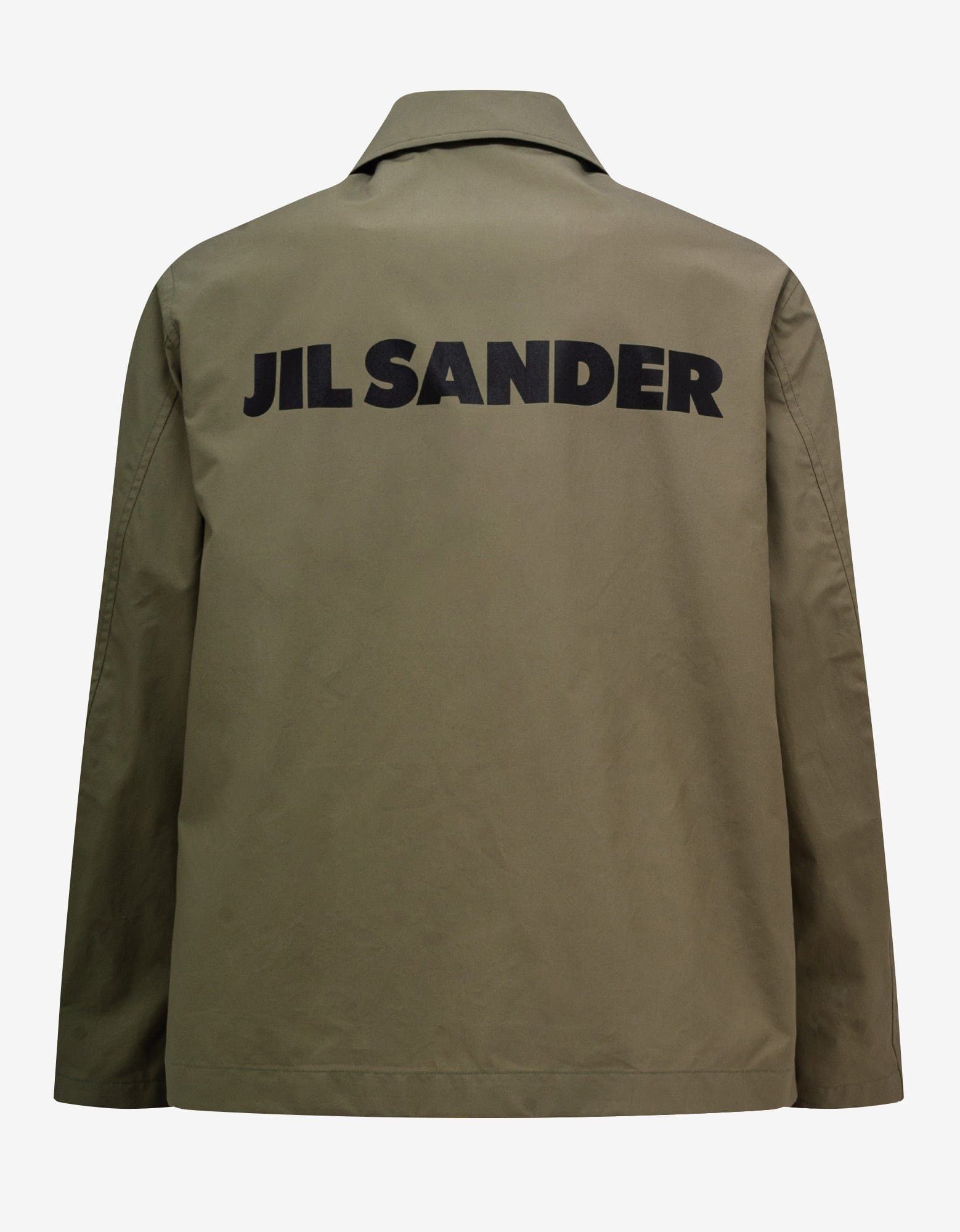 Jil Sander Jil Sander Green Logo Blouson Size US S / EU 44-46 / 1 - 2 Thumbnail