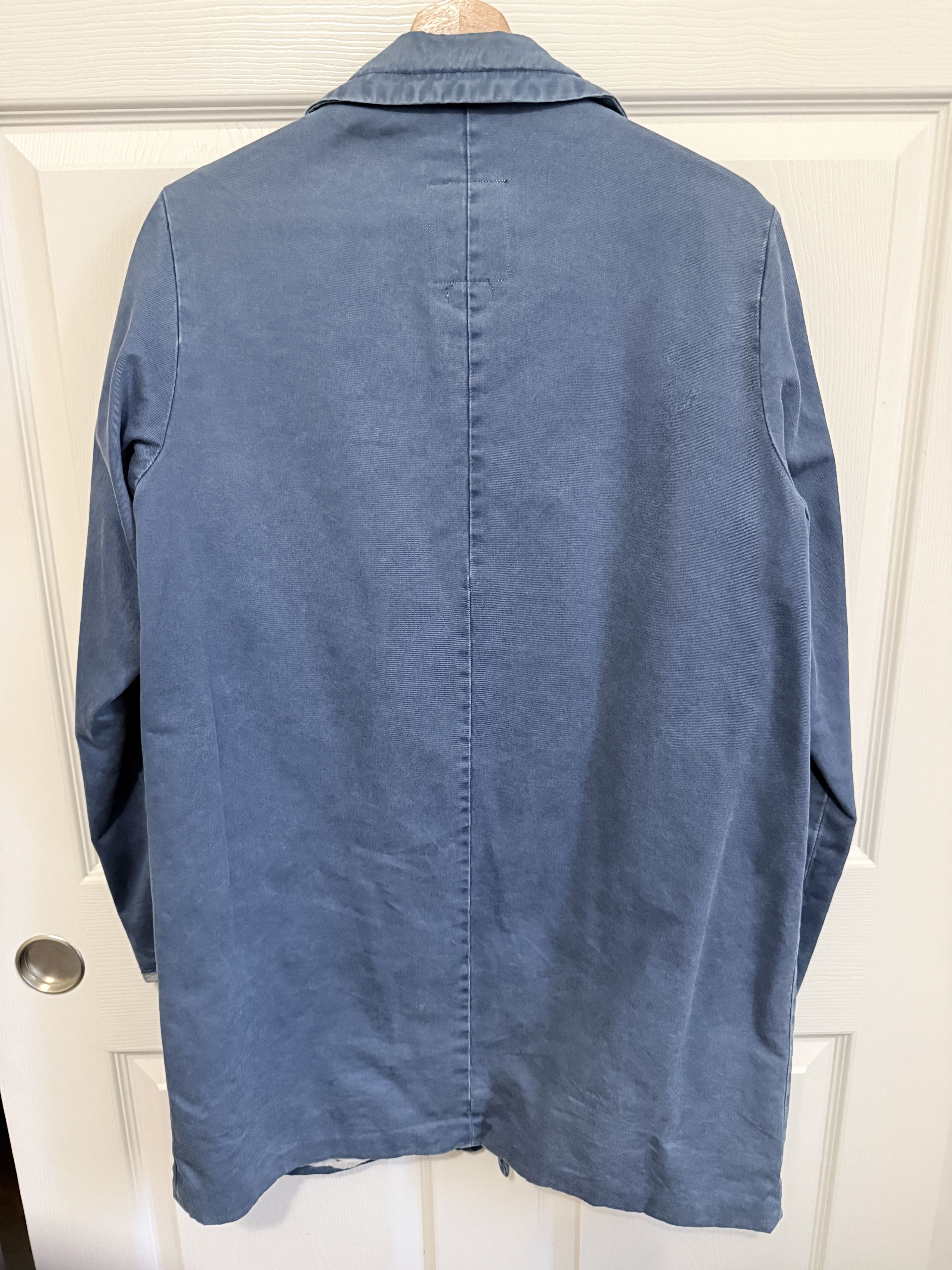 Visvim SS14 Mies Coat Indigo Blue Size US M / EU 48-50 / 2 - 12 Thumbnail