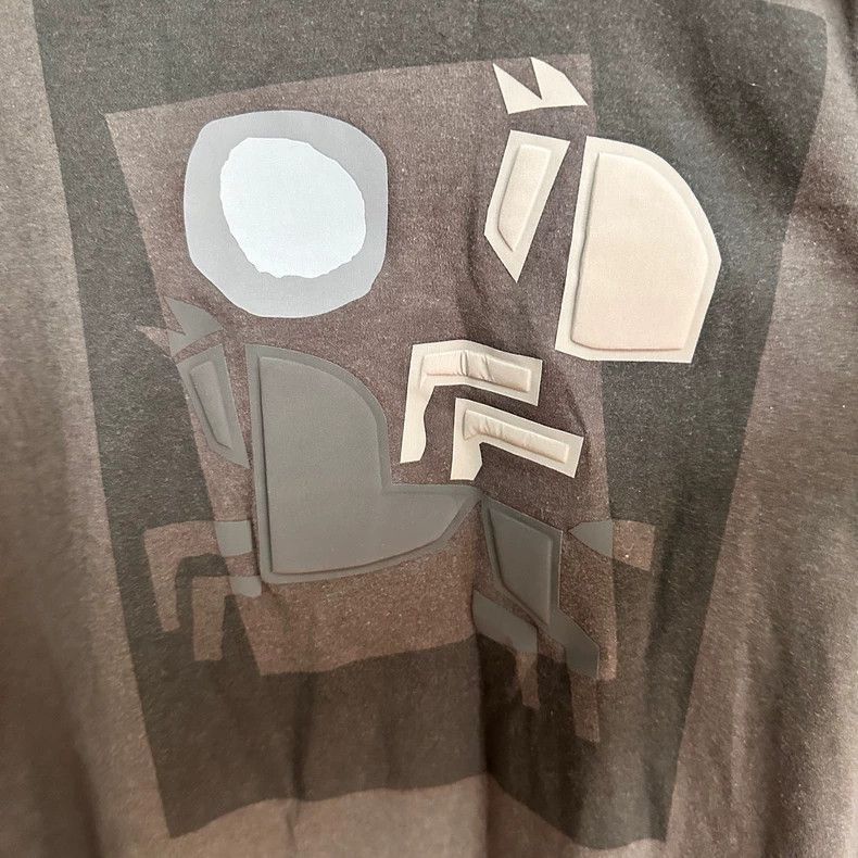 Hermes Hermes Black Gray Short Sleeve TShirt-2506 Size US L / EU 52-54 / 3 - 3 Thumbnail