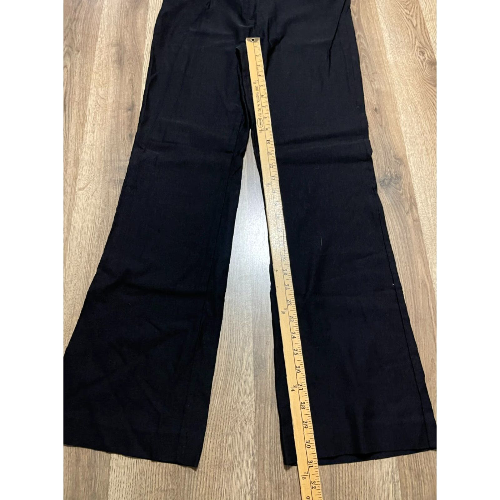 Vintage VINTAGE? Land' N Sea Jeans, Women's Size 8, Black Bootcut Dress Pants, Regular Size 30" / US 8 / IT 44 - 4 Thumbnail