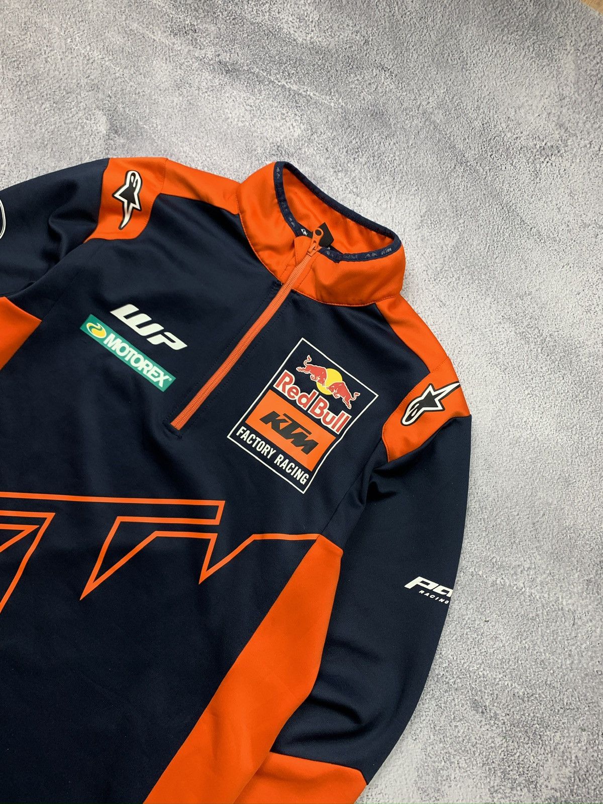 Red Bull Red Bull KTM Racing Pullover Mens L Blue Orange 1/4 Zip Size US L / EU 52-54 / 3 - 4 Thumbnail