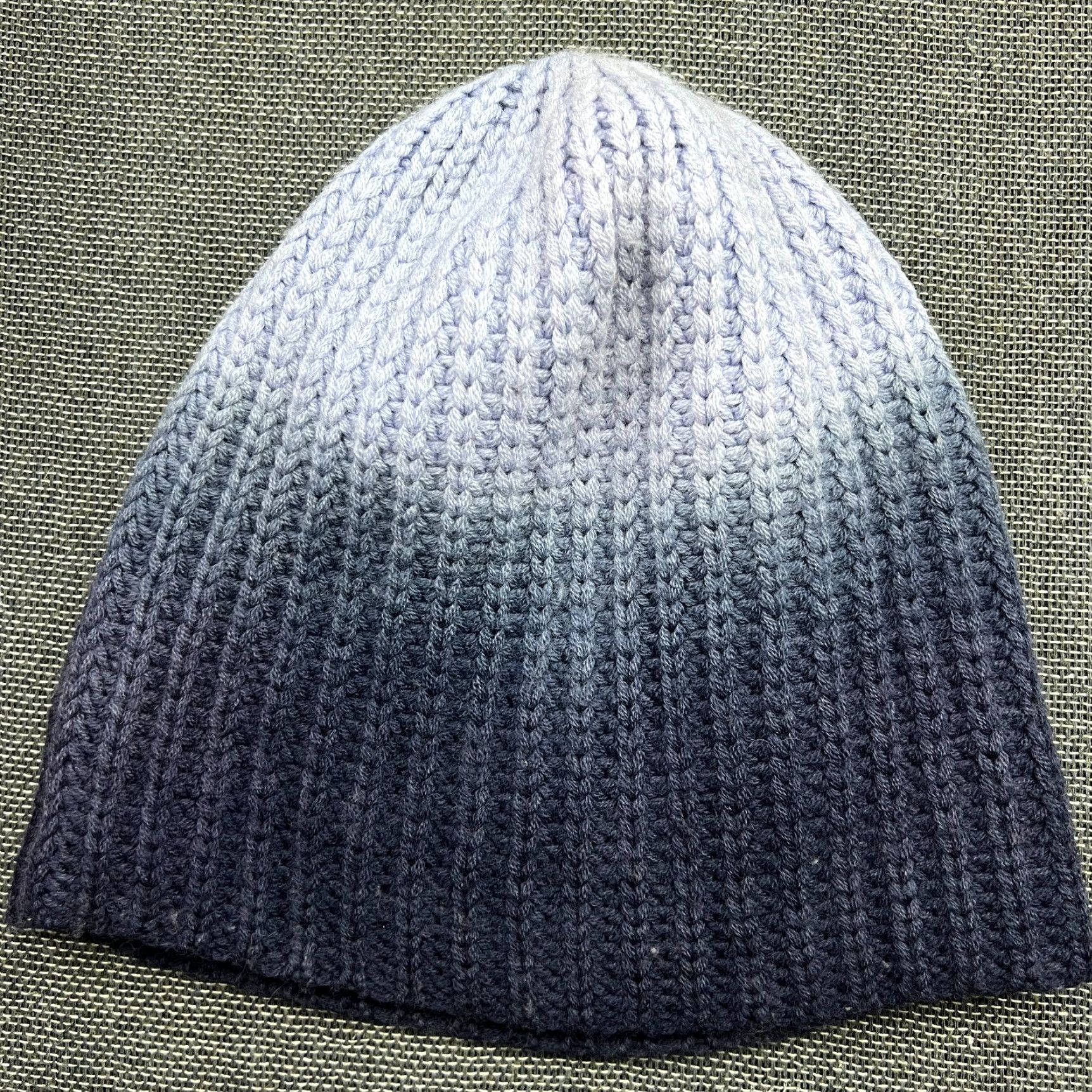 Vintage NORRONA /29 Chunky Dip Dye Beanie One Size 100% Wool Knitted OS Serenity 2351 Size ONE SIZE - 3 Thumbnail