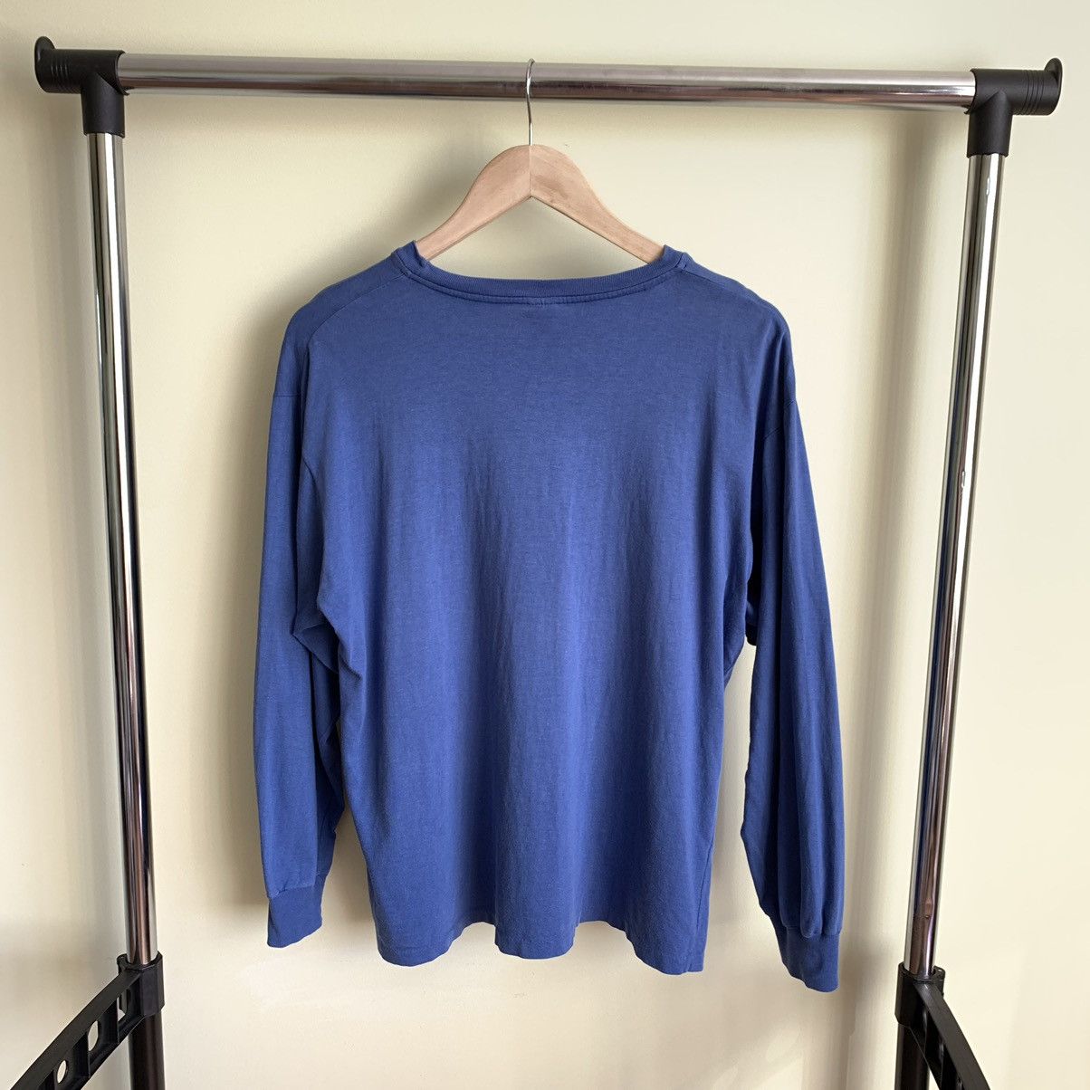 Champion Champion Double Logo Print Long Sleeve T-Shirt Vintage 80s Size XL / US 12-14 / IT 48-50 - 2 Thumbnail