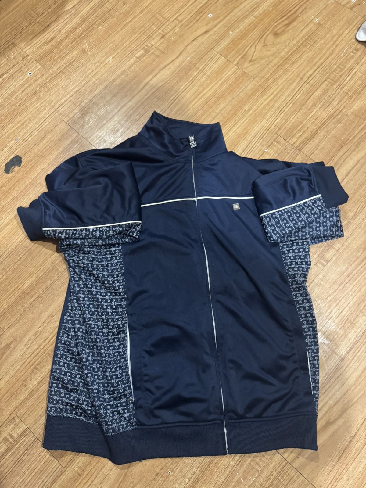 Sean John Sean John 2XL Vintage Track Jacket • Y2K • Navy • Rare Size US XXL / EU 58 / 5 - 1 Thumbnail
