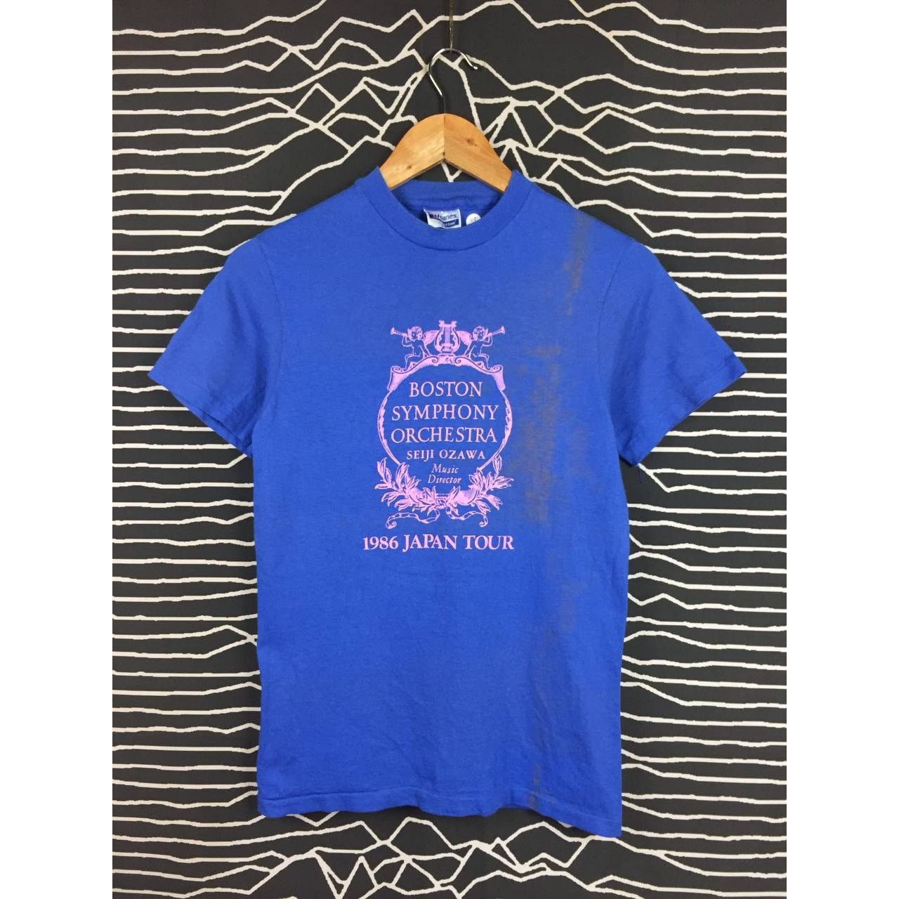 Band Tees Seiji Ozawa & Boston Symphony Orchestra 1986 Japan Tour Tee Size US S / EU 44-46 / 1 - 1 Thumbnail