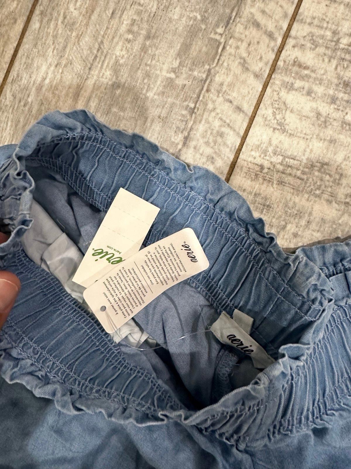 Designer aerie light blue shorts Size 32" / US 10 / IT 46 - 2 Thumbnail