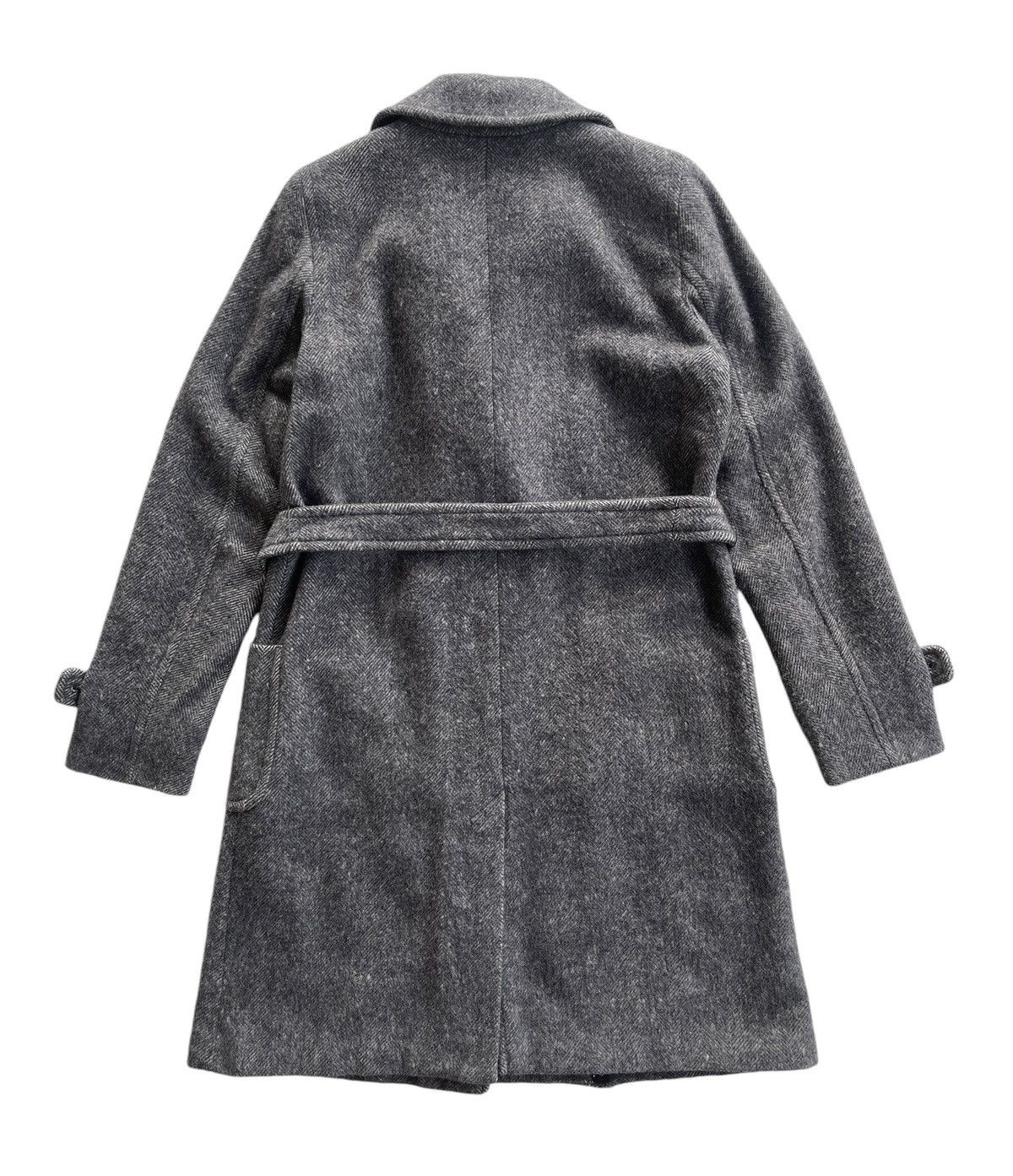 Max Mara Max Mara Wool Belted Overcoat Size L / US 10 / IT 46 - 3 Thumbnail
