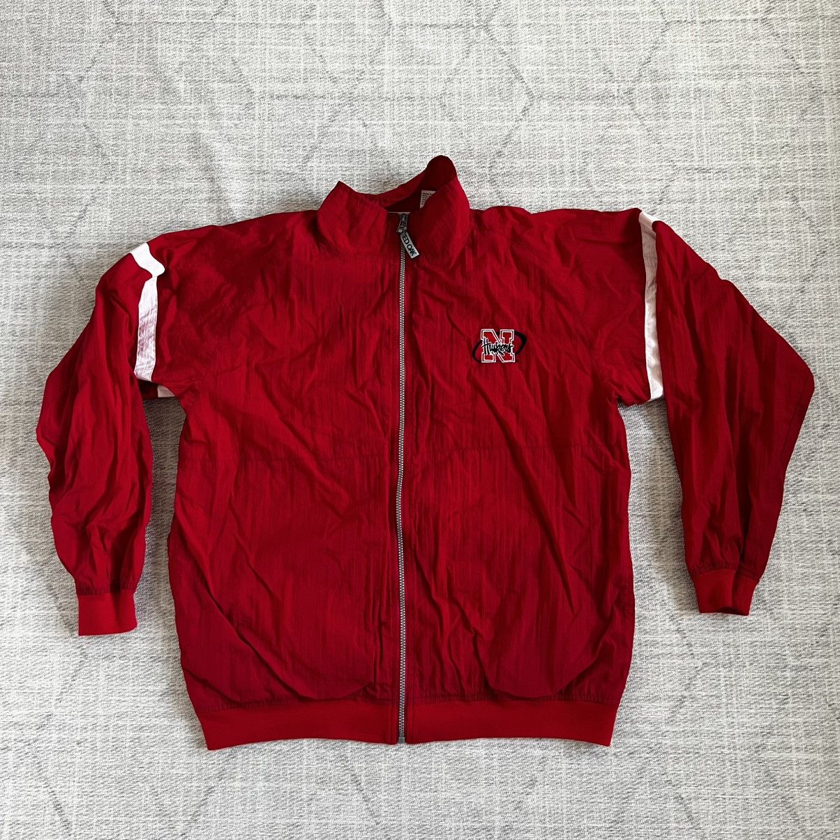 Vintage Vintage 1990s NCAA University of Nebraska Huskers Red Jacket Size US L / EU 52-54 / 3 - 1 Thumbnail