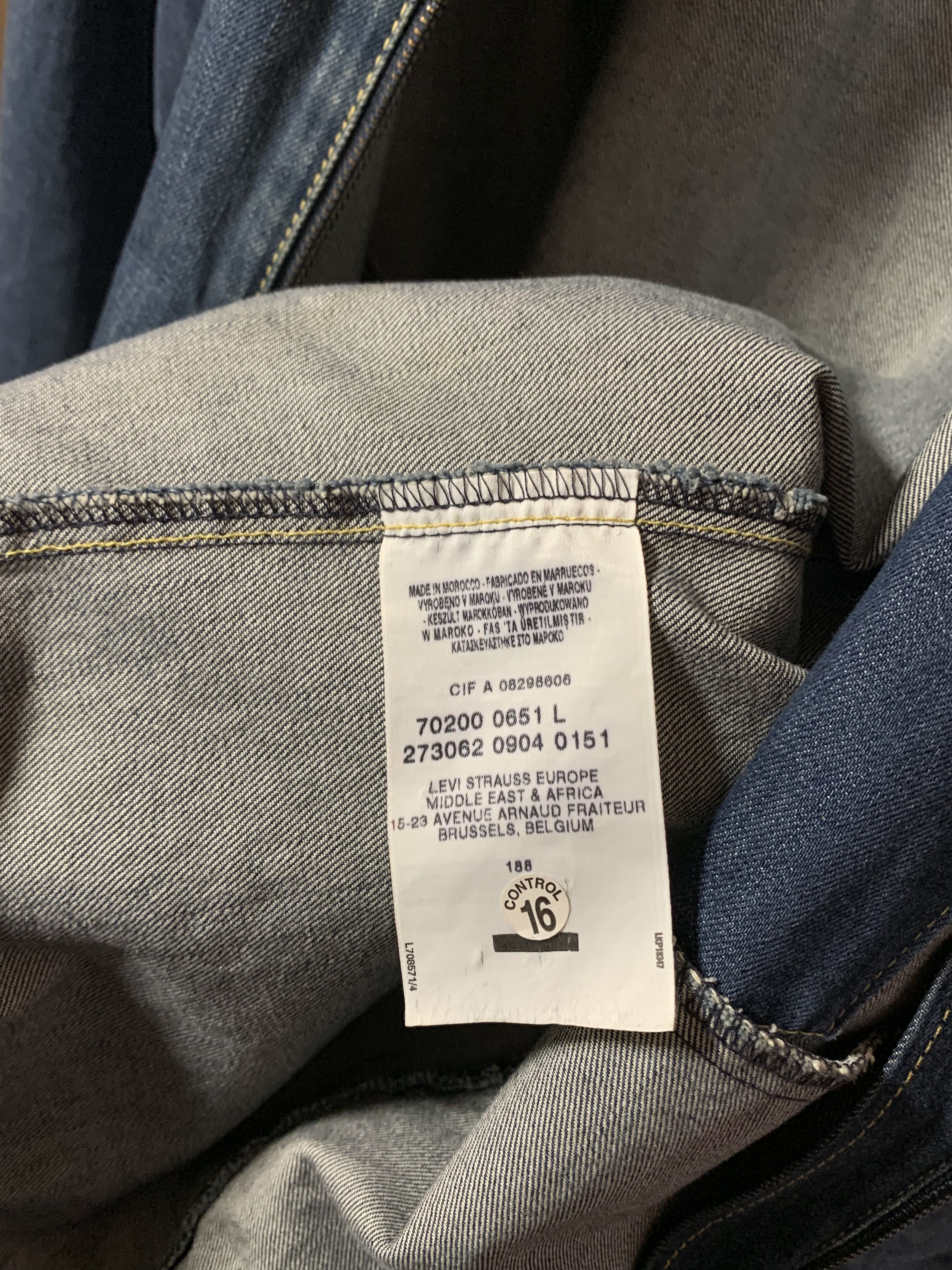 Levi's Vintage Clothing Vintage Levi's Engineered Jeans Denim Jacket Size US L / EU 52-54 / 3 - 13 Thumbnail
