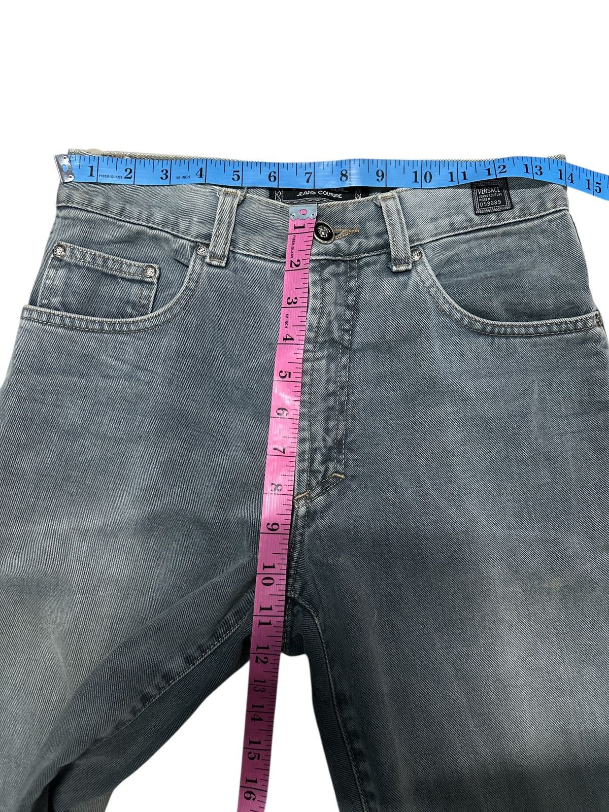 Versace Jeans Couture Versace Jeans Couture Silver Denim . Size US 28 / EU 44 - 4 Thumbnail