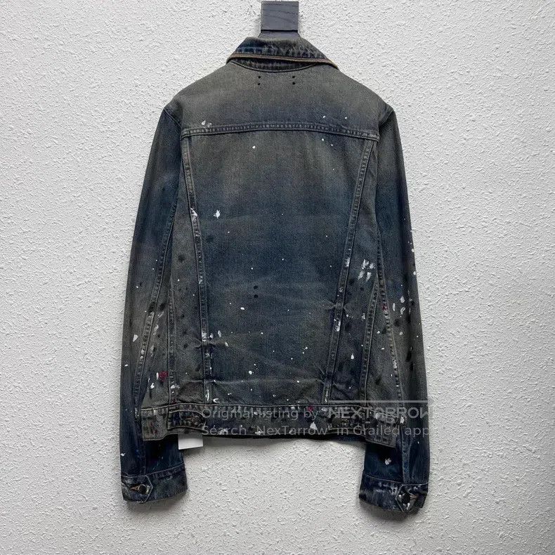Amiri Amiri Size M Make old paint graffiti cowboy coat Size US M / EU 48-50 / 2 - 2 Thumbnail