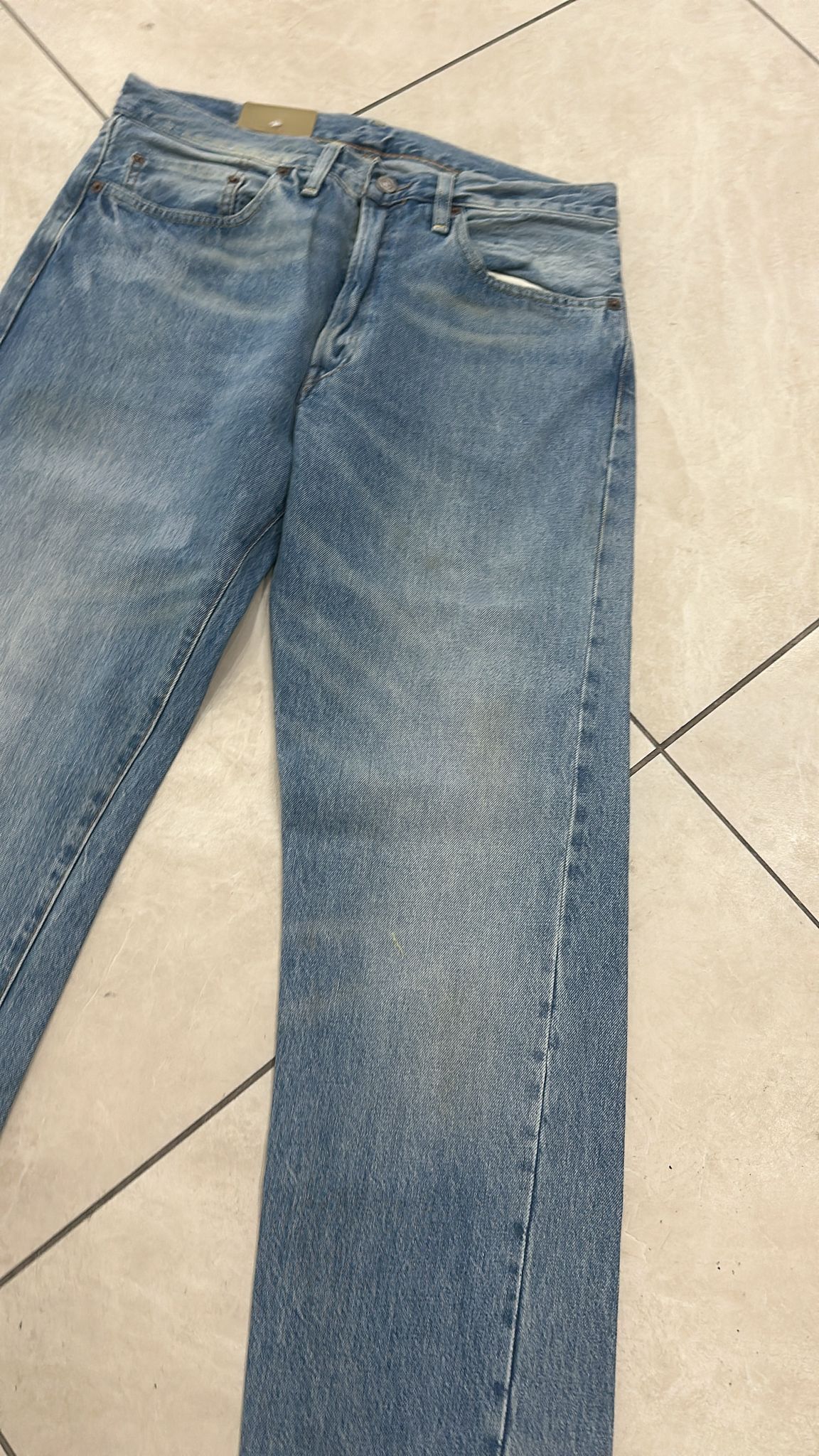 Levi's Vintage Clothing LVC Levi's Vintage Clothing 1954 501XX BigE Selvedge Jeans Size US 34 / EU 50 - 4 Thumbnail