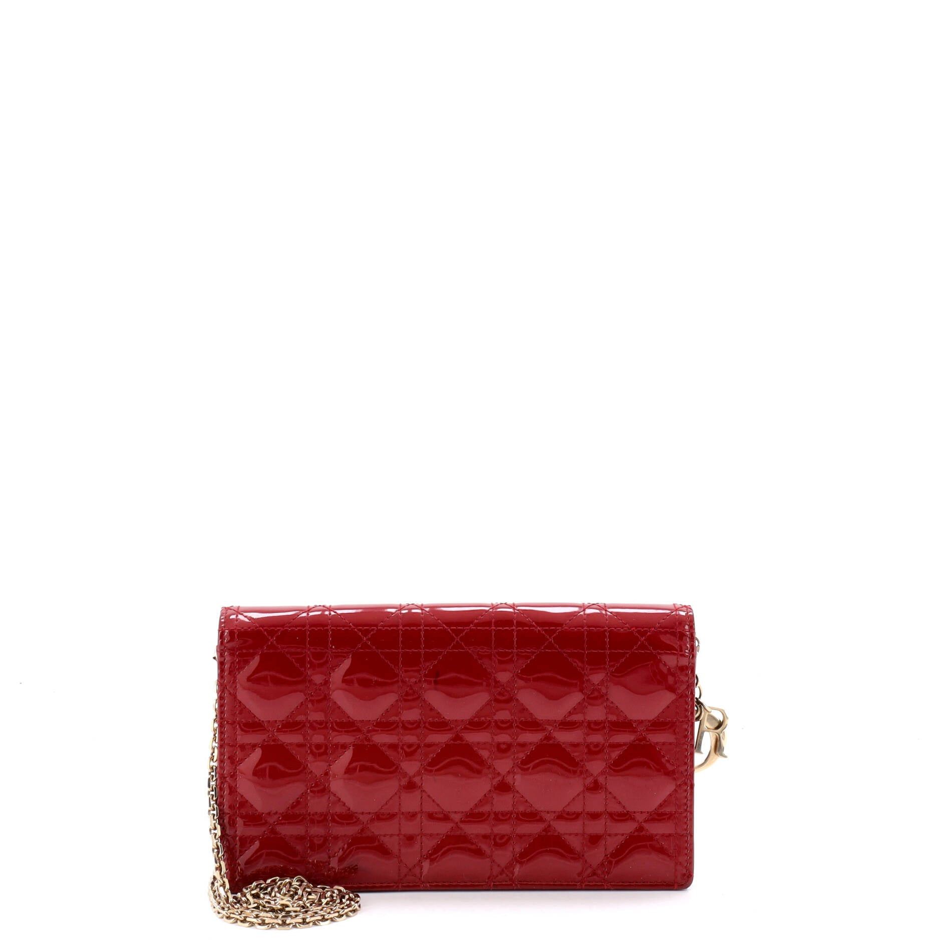 Dior Lady Dior Chain Pouch Size ONE SIZE - 1 Thumbnail