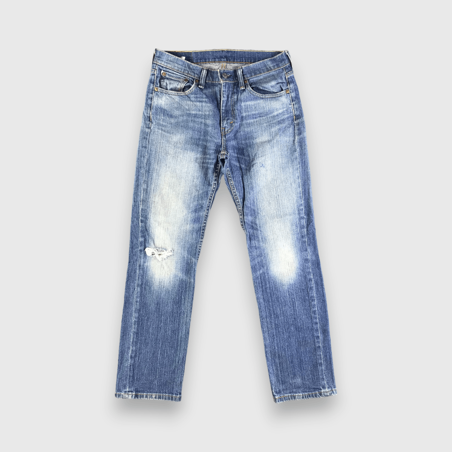Levi's Vintage Blue Wash Levis 514 Jeans-J3415 Size 32" / US 10 / IT 46 - 1 Thumbnail