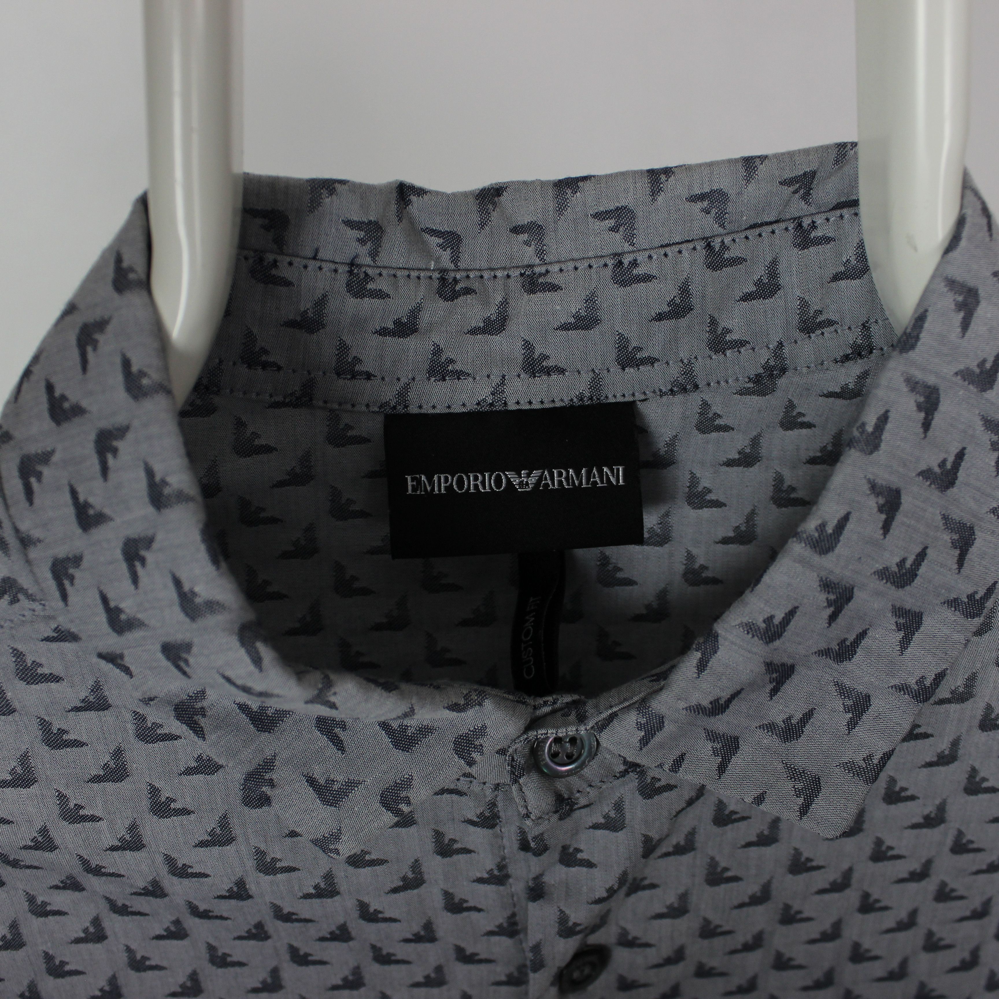 Emporio Armani EA Emporio Armani men shirt buttons ups S gray Size US S / EU 44-46 / 1 - 4 Thumbnail