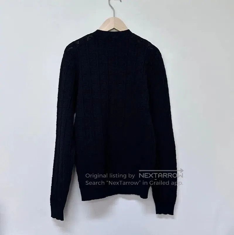 Fendi Fendi Black Cotton Men's Knit Sweater . Size US S / EU 44-46 / 1 - 2 Thumbnail