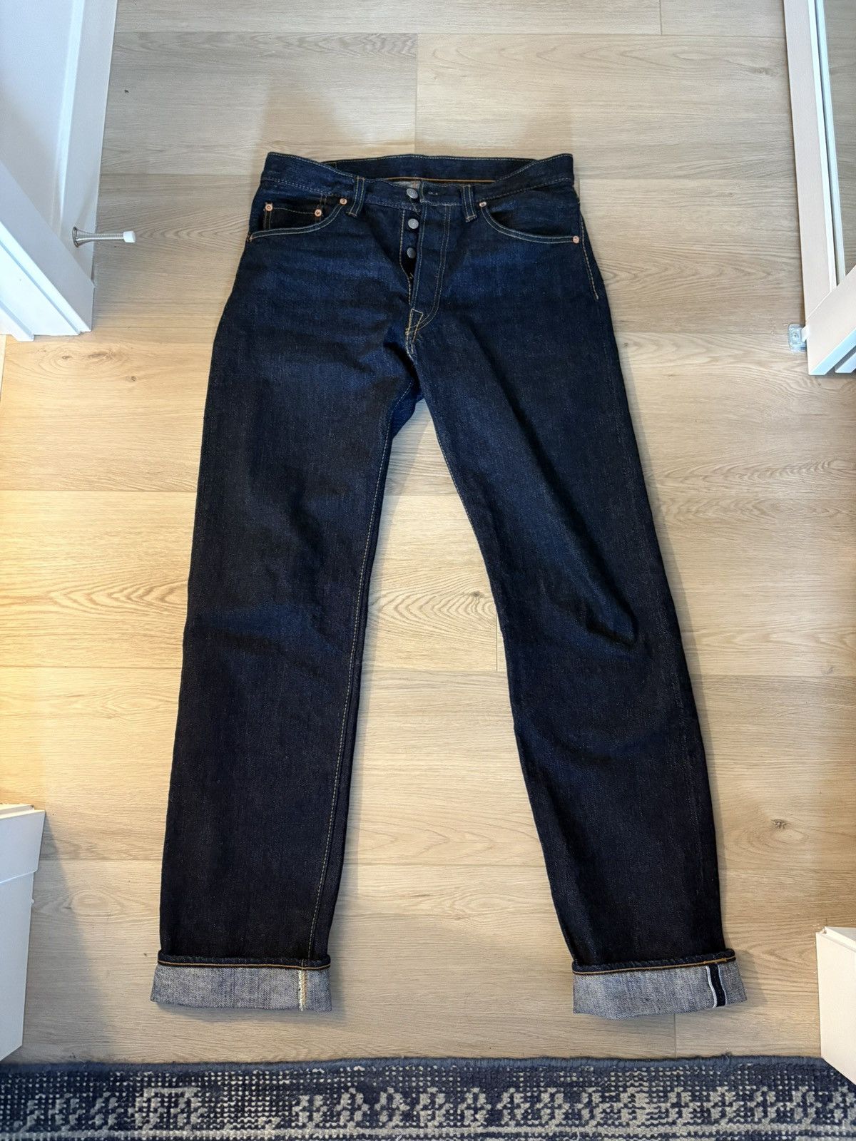 Pure Blue Japan XX-003 Straight Leg Selvedge Denim Jeans