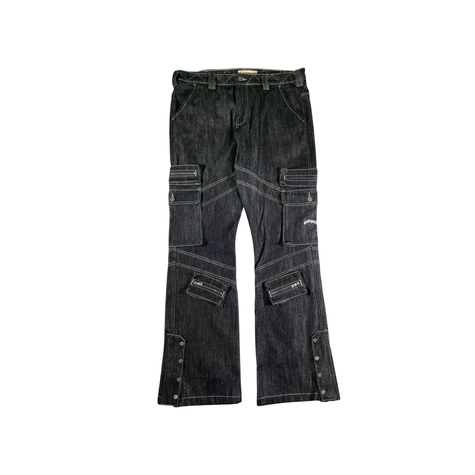 Godspeed Godspeed "Selvedge" Black Wash Jeans Size US 38 / EU 54 - 1 Thumbnail