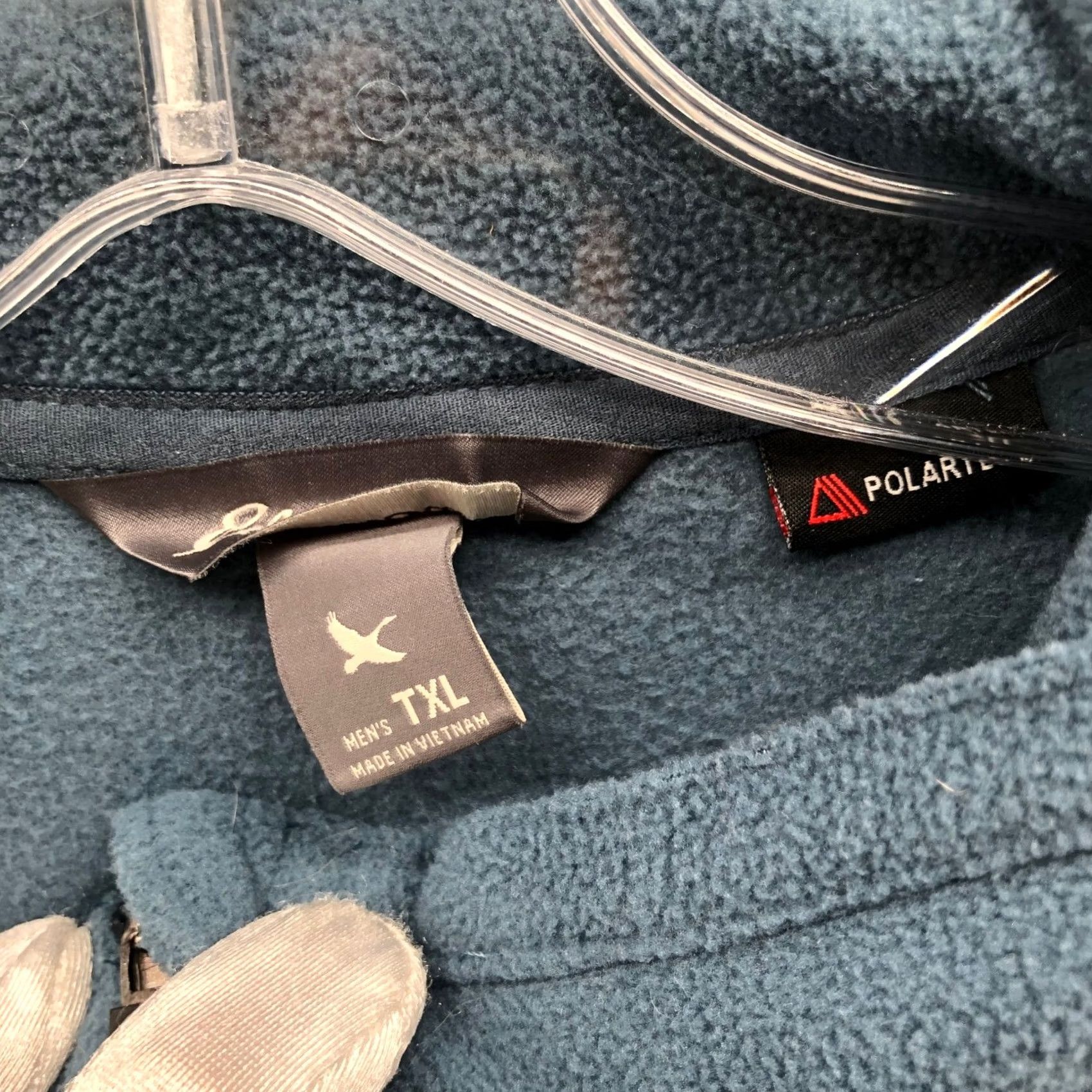 Eddie Bauer Eddie Bauer Jacket Mens XLT Blue Polartec Fleece TXL Full Zip Lightweight Size US XL / EU 56 / 4 - 5 Thumbnail