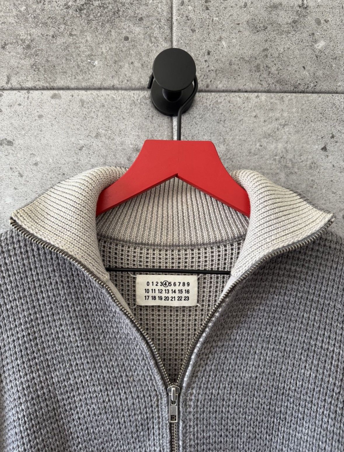 Maison Margiela × Vintage Maison Margiela drivers zip up knit sweater Size US M / EU 48-50 / 2 - 4 Thumbnail