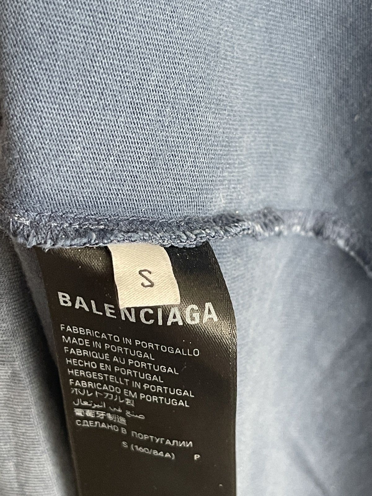 Balenciaga Balenciaga Back Logo T-shirt Size US S / EU 44-46 / 1 - 4 Thumbnail
