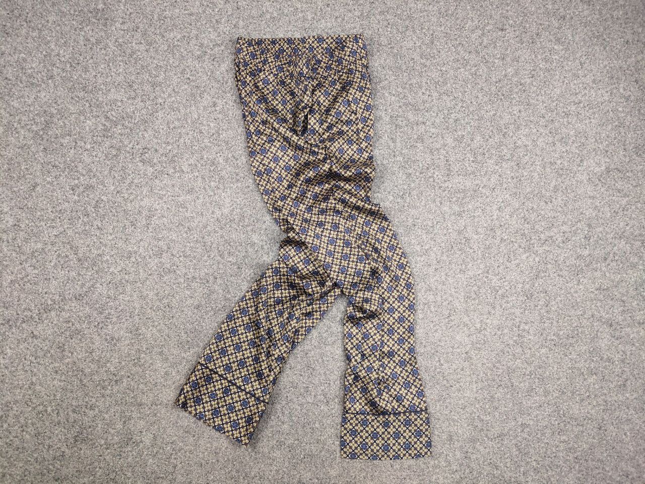 Sandro Sandro Dany Trouser Pants in Floral Print Dark Brown Tan Size 34" / US 12 / IT 48 - 10 Thumbnail